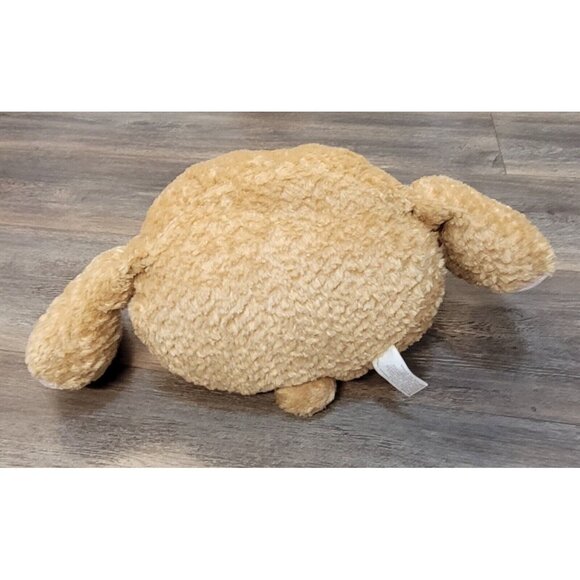 1988 Chrisha Playful Plush Brown Round Bunny Rabbit Stuffed Animal Toy 14" VTG - Picture 9 of 9